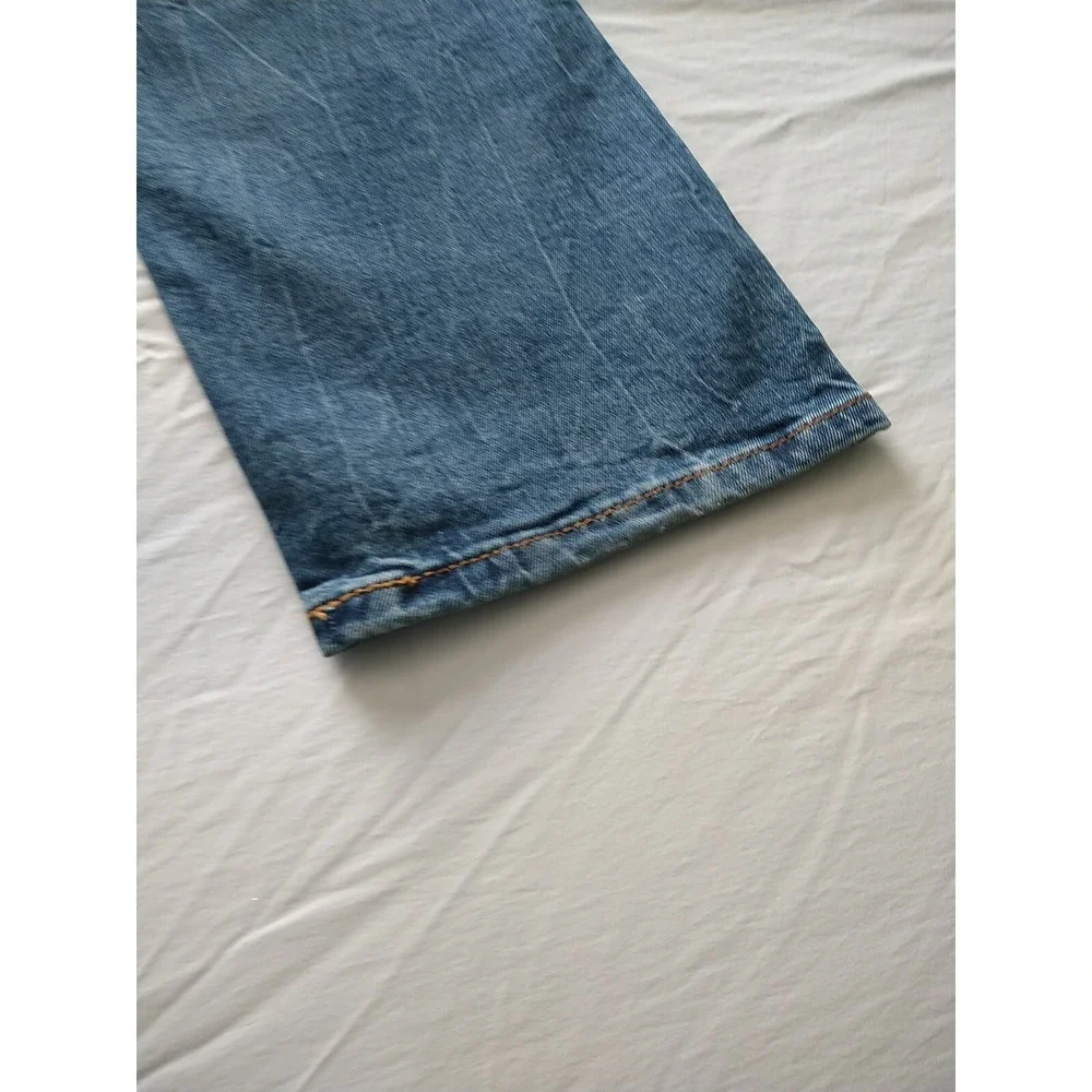 Levi's 514 Men's 36x32 Medium Wash Slim Straight Fit Stretch Denim Blue Jeans